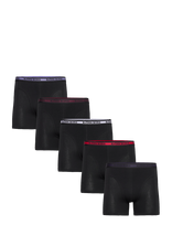 Björn Borg - Cotton Stretch Boxer 5P - Bokseriai - Juoda