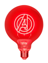 Paladone - Led Neon Bulb - Marvel Avengers - Stalinė lempa - Raudona