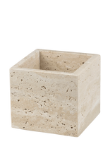 Mette Ditmer - Travertine Cube - Dekoratyvinė lėkštė - Smėlio