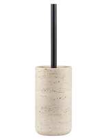 Mette Ditmer - Travertine Toilet Brush Holder - Tualeto šepetys - Marga / raštuota