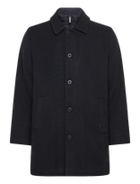 Clean Cut Copenhagen - Hasting Wool Coat - Vilnonis paltas - Tamsiai mėlyna