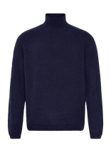 Clean Cut Copenhagen - Pepe Turtleneck Knit - Golfo kelnės - Tamsiai mėlyna