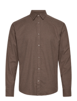 Clean Cut Copenhagen - Russel Flannel Shirt - Flaneliniai marškiniai - Ruda