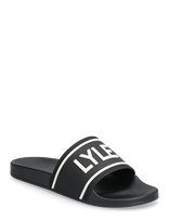 Lyle & Scott - Lyle & Scott Slider - Baseino šlepetės - Juoda