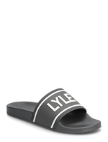Lyle & Scott - Lyle & Scott Slider - Baseino šlepetės - Juoda