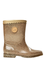 Sofie Schnoor Baby And Kids - Nillesk Rubber Boot W. Lining - Aukšti guminiai batai - Aukso