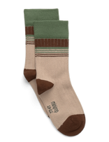 Minipop - Minipop® Bamboo Mix Stripes Socks - Kojinės - Smėlio