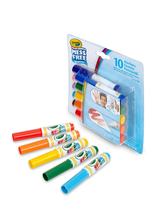 Crayola - Crayola Color Wonder Classic Mini Markers 10 Pcs - Spalvinimo ir rankdarbių knygos - Marga / raštuota