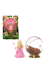 Wicked - Universal Pictures’ Wicked Glinda’s Floating Bubble Toy With Vehicle & Glinda Small Doll - Lėlė - Marga / raštuota