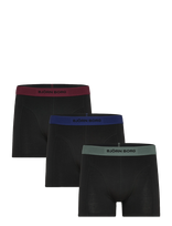 Björn Borg - Organic Cotton Stretch Boxer 3P - Bokseriai - Juoda