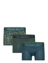 Björn Borg - Cotton Stretch Boxer 3P - Apatinės kelnaitės - Marga / raštuota