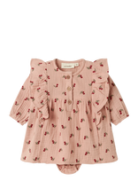 Lil'Atelier - Nbfkoala Ls Loose Body Dress Lil - Suknelė kūdikiui ilgomis rankovėmis - Rožinė