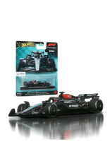Hot Wheels - Premium Formula 1 1:64 Scale Die-Cast Mercedes-Amg Petronas Formula One Team W15 Vehicle - Kiti žaisliniai automobiliai - Juoda