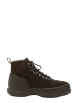 Moon Boot - Mb Mezzaluna Lace Up Mid Suede - Žieminiai batai - Ruda