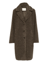 Kaffe - Kabalmi Teddy Coat - Žieminis paltas - Ruda
