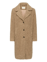Kaffe - Kabalmi Teddy Coat - Žieminis paltas - Ruda