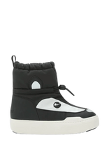 Moon Boot - Mb Jr Park Tube Mid Animal Wp - Žieminiai batai užsimaunami - Juoda