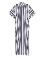 Gant - Os Striped Caftan Dress - Marškininė suknelė - Balta