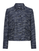 Gerry Weber - Blazer Long Sleeve - Trumpas švarkas - Tamsiai mėlyna