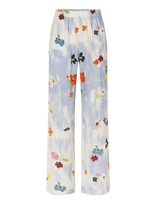 STINE GOYA - 2263 Dry Viscose, Elasticated Long - Plačios kelnės - Marga / raštuota