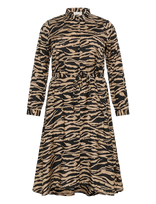 Kaffe Curve - Kcolivia Dress - Iki kelių ir midi suknelės - Smėlio