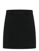 Kaffe - Kamerle Button Skirt - Trumpas sijonas - Juoda