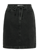 Kaffe - Kacarly Denim Skirt - Trumpas sijonas - Juoda