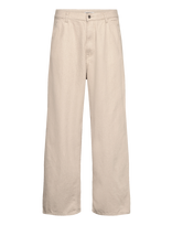 Weekday - Astro Linen Blend Trousers - Lininės kelnės - Smėlio