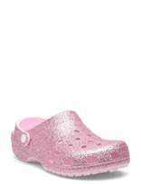 Crocs - Classic Chunky Glitter Clog K - Klumpės - Rožinė