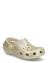 Crocs - Classic Chunky Glitter Clog K - Klumpės - Smėlio