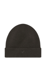 Lyle & Scott - Tonal Eagle Beanie - Kepurė - Pilka