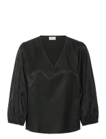 Kaffe - Kaida Blouse - Marškinėliai ilgomis rankovėmis - Juoda