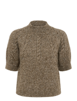 Kaffe - Kacuba Pullover - Megztinis - Chaki spalva