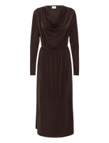Kaffe - Kagina Jersey Dress - Iki kelių ir midi suknelės - Ruda