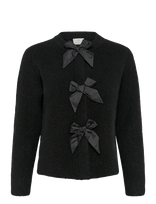 Kaffe - Kamay Knit Cardigan - Megztinis - Juoda