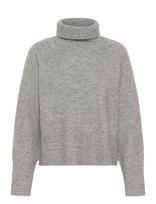 Kaffe - Kaerin Rollneck - Golfas - Pilka