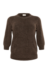 Kaffe Curve - Kcmerida Pullover - Megztinis - Ruda