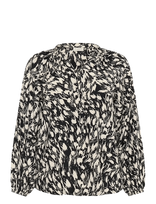 Kaffe Curve - Kcjamia Blouse - Marškinėliai ilgomis rankovėmis - Juoda