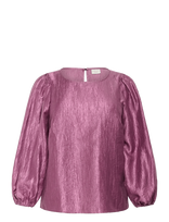 Kaffe Curve - Kcrizza Blouse - Marškinėliai ilgomis rankovėmis - Rožinė