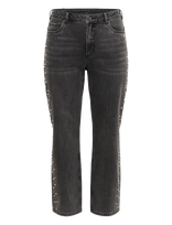 Kaffe Curve - Kcpetri Straight Jeans - Tiesaus kirpimo džinsai - Pilka