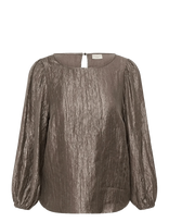 Kaffe Curve - Kcrizza Blouse - Marškinėliai ilgomis rankovėmis - Chaki spalva