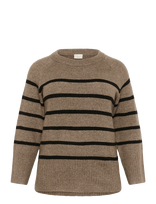 Kaffe Curve - Kcerina Knit Pullover - Megztinis - Ruda