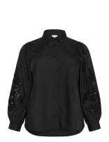 Kaffe Curve - Kcnicky Shirt - Marškinėliai ilgomis rankovėmis - Juoda