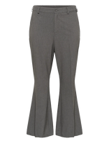 Kaffe Curve - Kcolia Long Pants - Platėjančios kelnės - Pilka