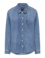 Lee Jeans - Leesure Shirt - Džinsiniai marškiniai - Mėlyna