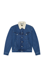 Lee Jeans - Sherpa Jacket - Džinsinis švarkas be pamušalo - Mėlyna