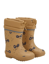 CeLaVi - Thermal Wellies W. Lining - Aukšti guminiai batai - Smėlio