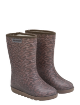 En Fant - Thermo Boots Print - Aukšti guminiai batai - Ruda
