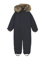 En Fant - Snowsuit W. Fake Fur - Slidinėjimo kombinezonai ir komplektai - Juoda