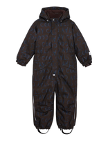 Minymo - Snow Suit Aop - Slidinėjimo kombinezonai ir komplektai - Ruda
